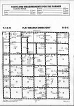 Flat Branch T13N-R2E, Shelby County 1990 Published by Farm and Home Publishers, LTD